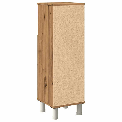 vidaXL Bathroom Cabinet Artisan Oak 30x30x95 cm Engineered Wood
