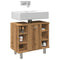 vidaXL Bathroom Cabinet Artisan Oak 60x32x53.5 cm Engineered Wood