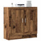 vidaXL Book Cabinet Old Wood 82.5x30.5x80 cm Engineered Wood