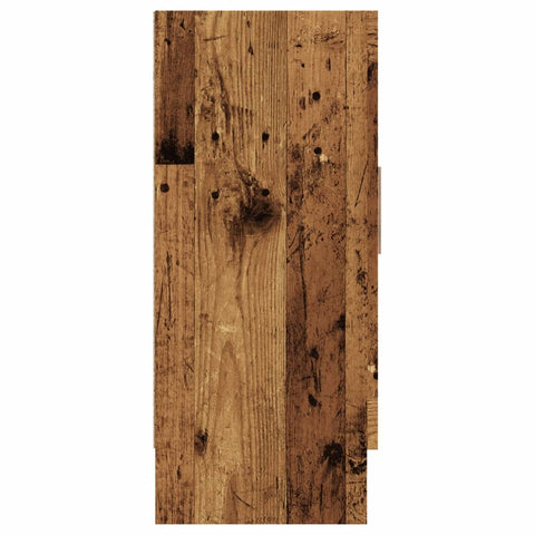 vidaXL Sideboard Old Wood 120x30.5x70 cm Engineered Wood