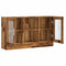 vidaXL Sideboard Old Wood 120x30.5x70 cm Engineered Wood