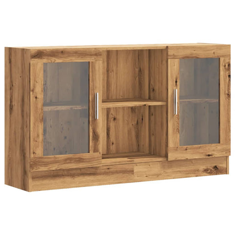 vidaXL Sideboard Artisan Oak 120x30.5x70 cm Engineered Wood