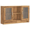 vidaXL Sideboard Artisan Oak 120x30.5x70 cm Engineered Wood