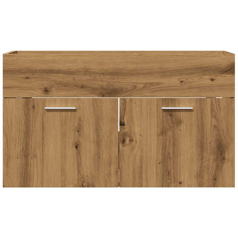 vidaXL Bathroom Sink Cabinet Artisan Oak 80x38.5x46 cm Engineered Wood