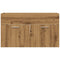 vidaXL Bathroom Sink Cabinet Artisan Oak 80x38.5x46 cm Engineered Wood