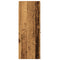 vidaXL Bathroom Hanging Cabinet Old Wood 30x30x80 cm Engineered Wood