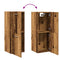 vidaXL Bathroom Hanging Cabinet Old Wood 30x30x80 cm Engineered Wood