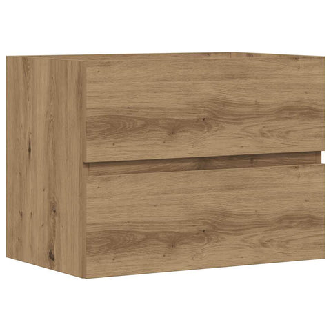 vidaXL Bathroom Cabinet Artisan Oak 60x38.5x45 cm Engineered Wood