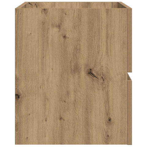 vidaXL Bathroom Hanging Cabinet Artisian Oak 80x38.5x45 cm Engineered Wood