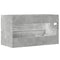vidaXL Sink Cabinet Concrete Grey 90x38.5x45 cm Engineered Wood
