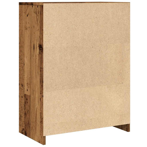 vidaXL Bathroom Cabinet Old Wood 60x33x80 cm Engineered Wood