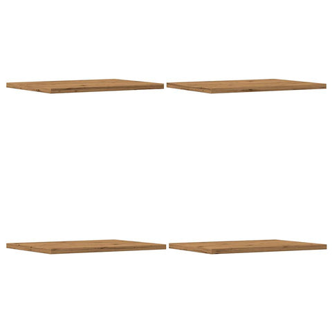 vidaXL Bookshelf Boards 4 pcs Artisan Oak 40x30x1.5 cm Engineered Wood