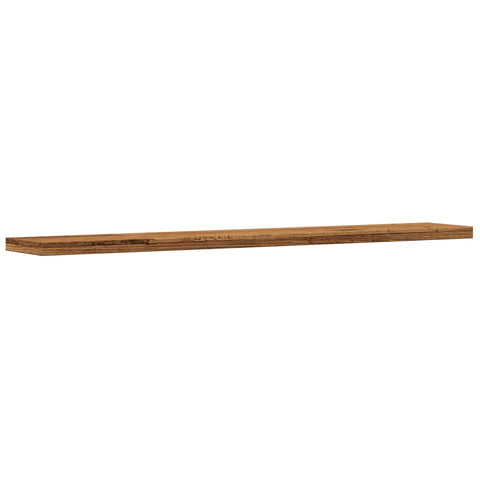 vidaXL Wall Shelves 4 pcs Old Wood 60x20x1.5 cm Engineered Wood