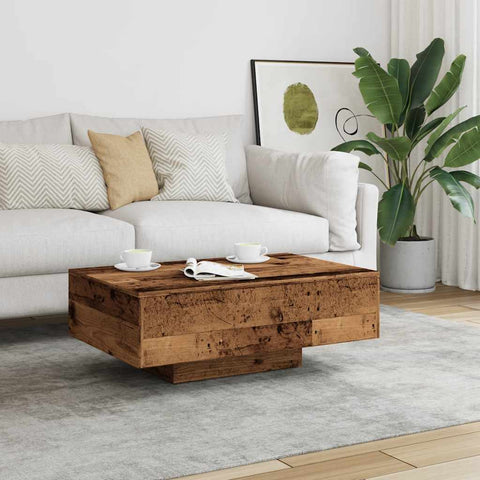 vidaXL Coffee Table Old Wood 85x55x31 cm Engineered Wood