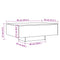 vidaXL Coffee Table Old Wood 85x55x31 cm Engineered Wood