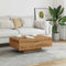 vidaXL Coffee Table Artisan Oak 85x55x31 cm Engineered Wood