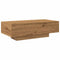 vidaXL Coffee Table Artisan Oak 100x49.5x31 cm Engineered Wood