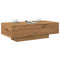 vidaXL Coffee Table Artisan Oak 100x49.5x31 cm Engineered Wood