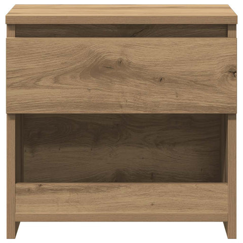 vidaXL Bedside Cabinet Artisan Oak 40x30x39 cm Engineered Wood