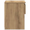 vidaXL Bedside Cabinet Artisan Oak 40x30x39 cm Engineered Wood