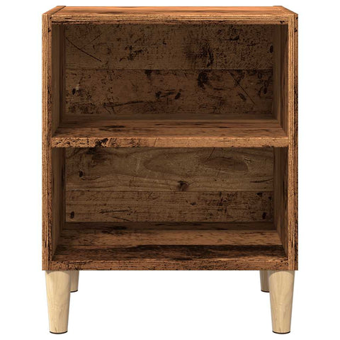 vidaXL Bedside Cabinets 2 pcs Old Wood 40x30x50 cm Engineered Wood