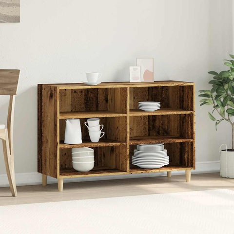 vidaXL Sideboard Old Wood 103.5x35x70 cm Engineered Wood