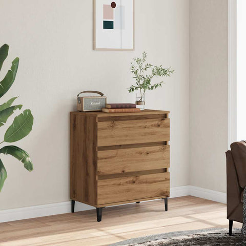 vidaXL Sideboard Artisan Oak 60x35x70 cm Engineered Wood