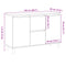 vidaXL Sideboard Old Wood 102x35x70 cm Engineered Wood