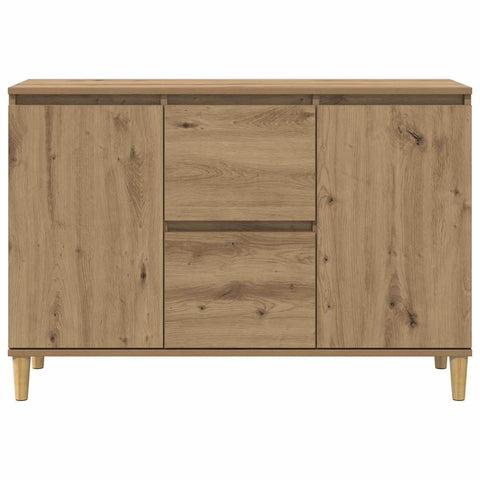 vidaXL Sideboard Artisan Oak 102x35x70 cm Engineered Wood