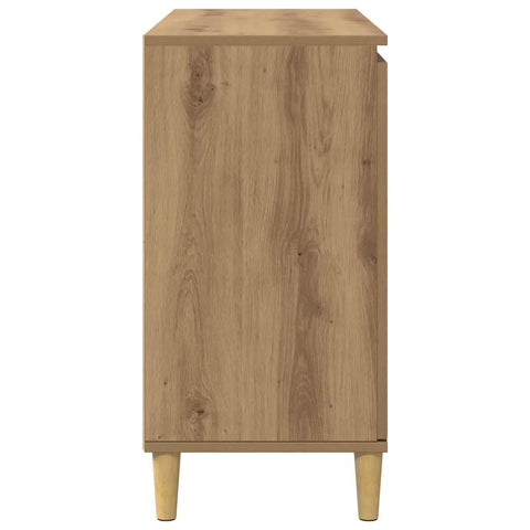 vidaXL Sideboard Artisan Oak 102x35x70 cm Engineered Wood