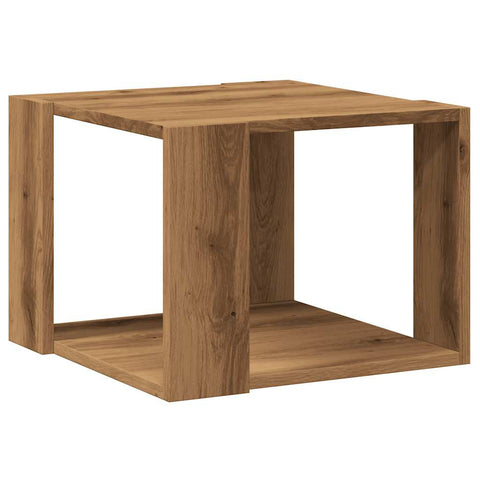 vidaXL Coffee Table Artisan Oak 40x40x30 cm Engineered Wood
