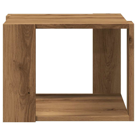 vidaXL Coffee Table Artisan Oak 40x40x30 cm Engineered Wood