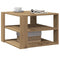 vidaXL Coffee Table Artisan Oak 58x58x40 cm Engineered Wood