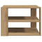 vidaXL Coffee Table Artisan Oak 58x58x40 cm Engineered Wood