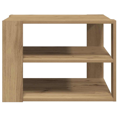 vidaXL Coffee Table Artisan Oak 58x58x40 cm Engineered Wood