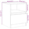vidaXL Bedside Cabinet Old Wood 40x40x50 cm Engineered Wood