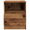 vidaXL Bedside Cabinets 2 pcs Old Wood 40x40x50 cm Engineered Wood