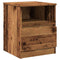 vidaXL Bedside Cabinets 2 pcs Old Wood 40x40x50 cm Engineered Wood