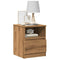 vidaXL Bedside Cabinets 2 pcs Artisan Oak 40x40x50 cm Engineered Wood