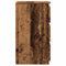 vidaXL Bedside Cabinet Old Wood 40x35x62.5 cm Engineered Wood