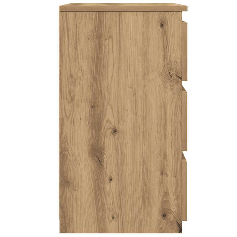 vidaXL Bedside Cabinets 2 pcs Artisan Oak 40x35x62.5 cm Engineered Wood