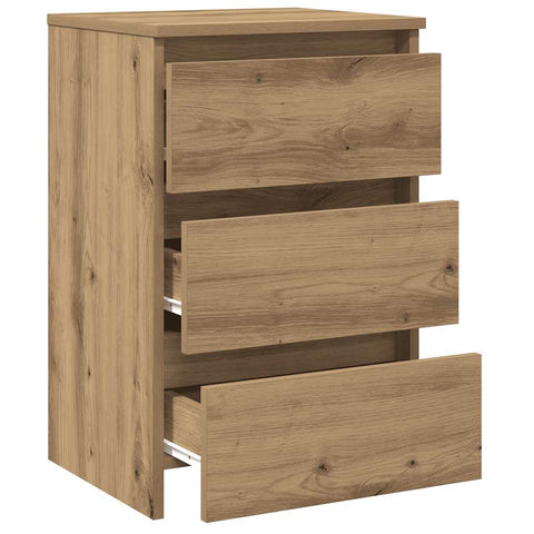 vidaXL Bedside Cabinets 2 pcs Artisan Oak 40x35x62.5 cm Engineered Wood