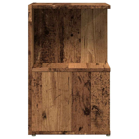 vidaXL Bedside Cabinets 2 pcs Old Wood 35x35x55 cm Engineered Wood