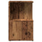 vidaXL Bedside Cabinets 2 pcs Old Wood 35x35x55 cm Engineered Wood