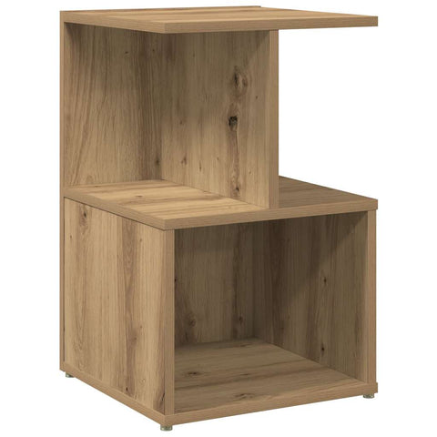 vidaXL Bedside Cabinet Artisan Oak 35x35x55 cm Engineered Wood