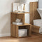 vidaXL Bedside Cabinet Artisan Oak 35x35x55 cm Engineered Wood