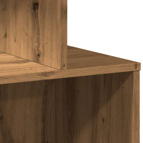 vidaXL Bedside Cabinet Artisan Oak 35x35x55 cm Engineered Wood