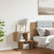 vidaXL Bedside Cabinet Artisan Oak 50x30x51.5 cm Engineered Wood