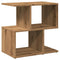 vidaXL Bedside Cabinet Artisan Oak 50x30x51.5 cm Engineered Wood