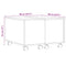 vidaXL Coffee Table Old Wood 60x60x38 cm Engineered Wood